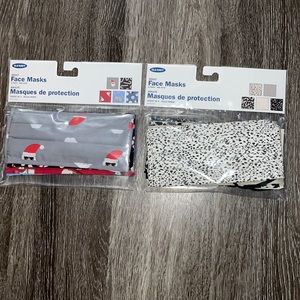 2 brand new 5 pack face masks